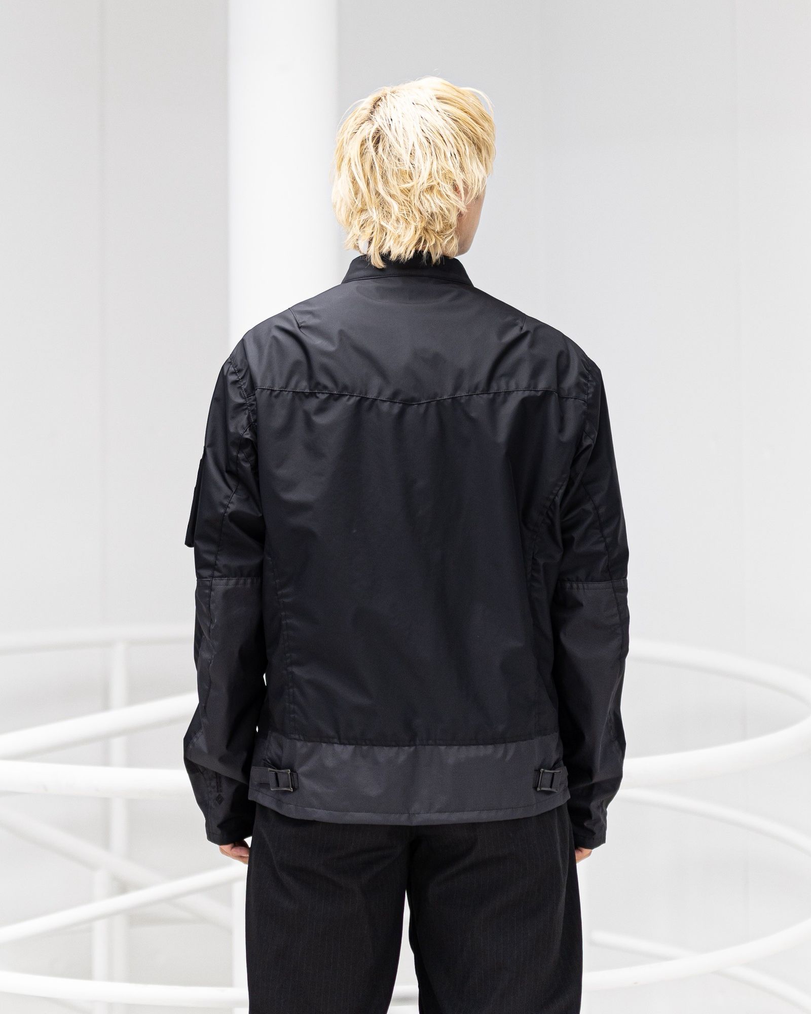 アイジュンヤワタナベマン THE NORTH FACE Wネーム ナイロンライダースジャケット 新作発売！