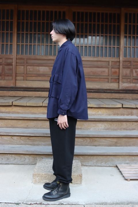 FreshService OXFORD FLAP POCKET L/S SHIRT(FSW-21-SH_66)  style.2021.10.22