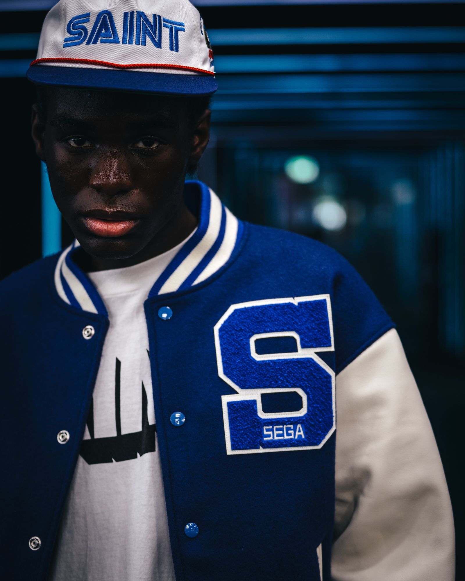 セントマイケル25AW SEGAコラボ SG_CAP /SAINT SEGA (SM-HR1-0000-C64)WHITE☆11月8日(土)発売！
