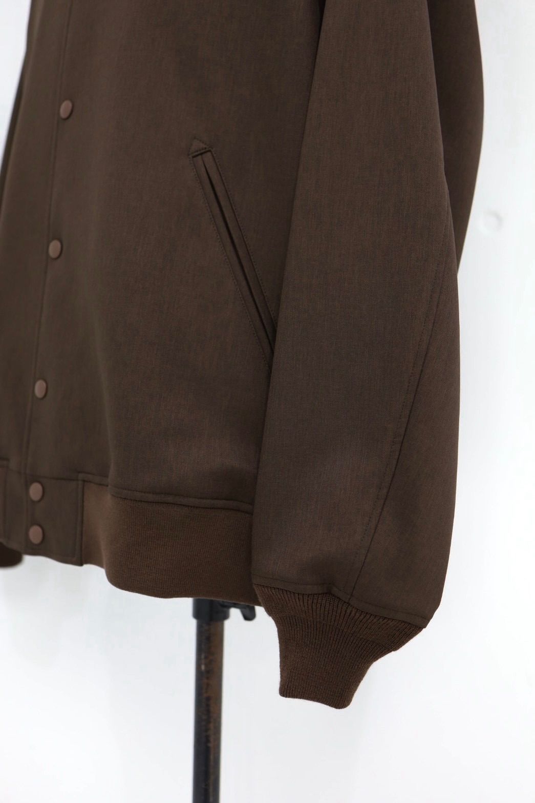 フレッシュサービス 26AW  DOWN FABRIC VARSITY JACKET(FSC263-30050)BROWN☆10月24日(土)新作発売！