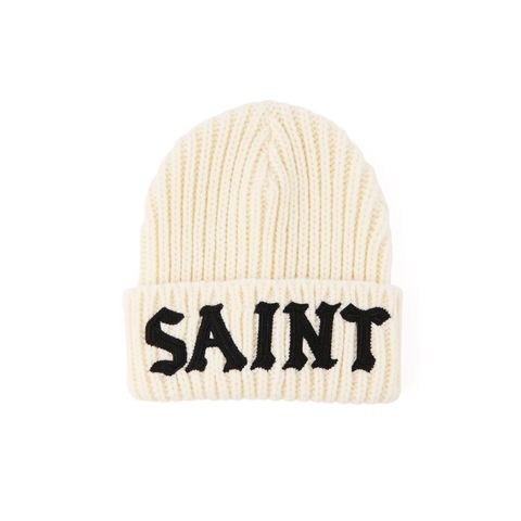 セントマイケル 26AW SAINT KNIT CAP(SM-MK1-0000-079)WHITE☆10月10日(土)発売！