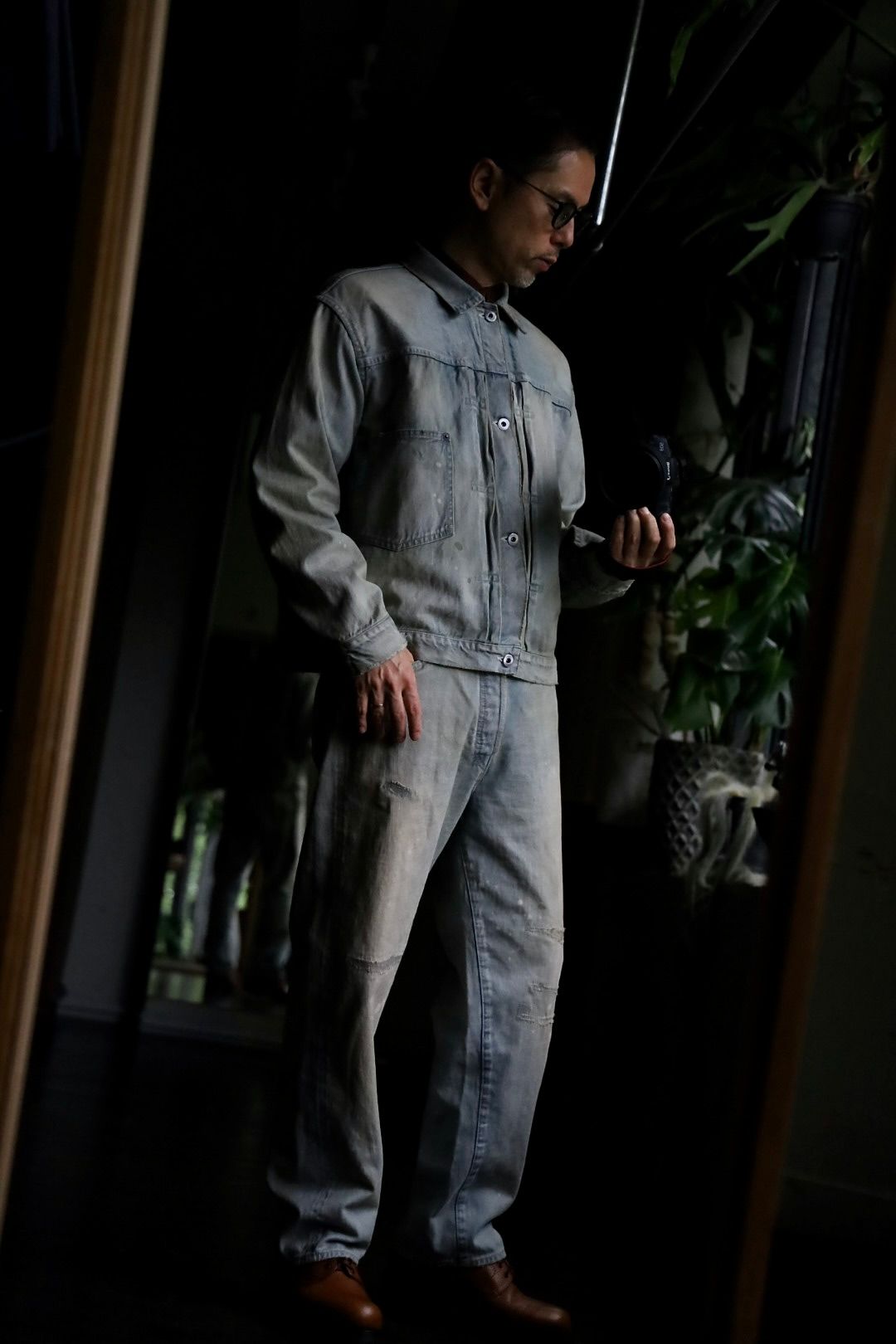 A.PRESSE - アプレッセ 1st Type Denim Jacket(24AAP-01-35H)BLEACH | mark