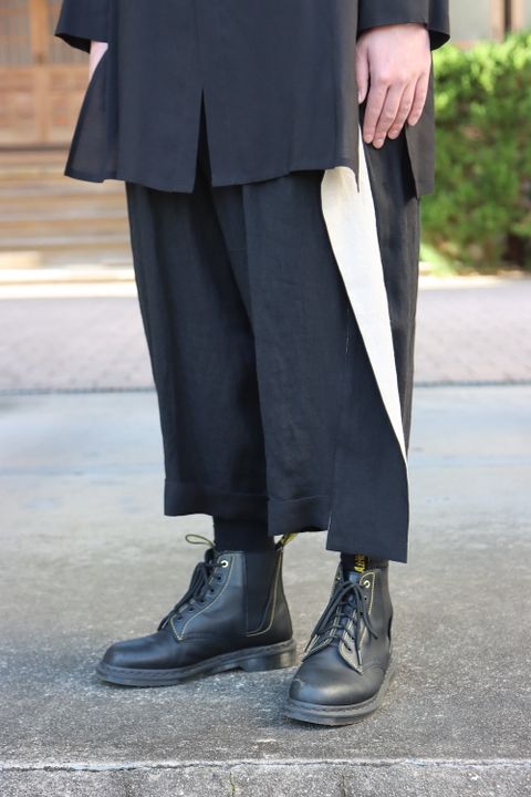 Yohji Yamamoto N-スペアカラー付きシャツ(HG-B57-216) style.2022.1.8