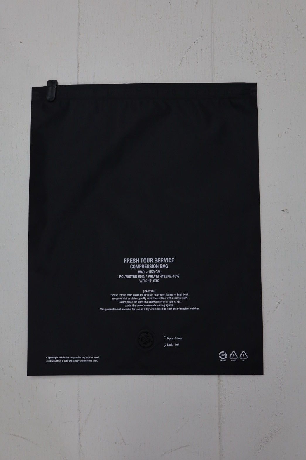 フレッシュサービス 2-PACK COMPRESSION BAG_M(FSP261-90067)BLACK☆1月17日(土)新作発売！