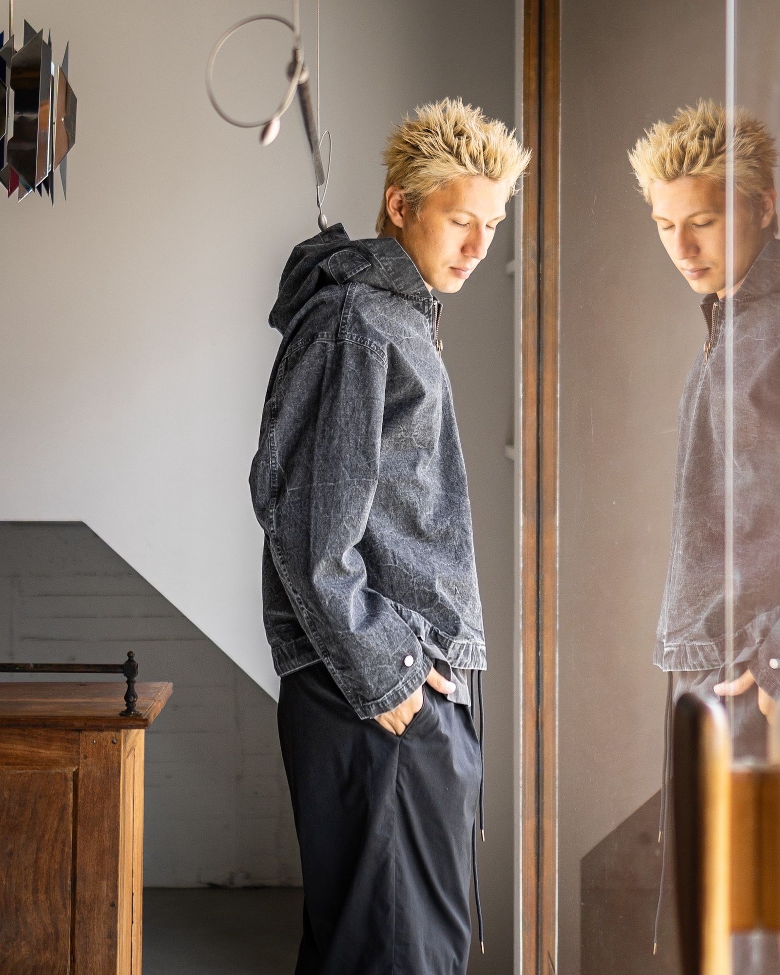 A.PRESSE Vintage US Navy Zip Hoodie MARKスタイル | 6872 | mark
