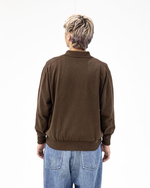 A.PRESSE Cotton Knit Polo Collar Cardigan 2月7日(土)新作発売！