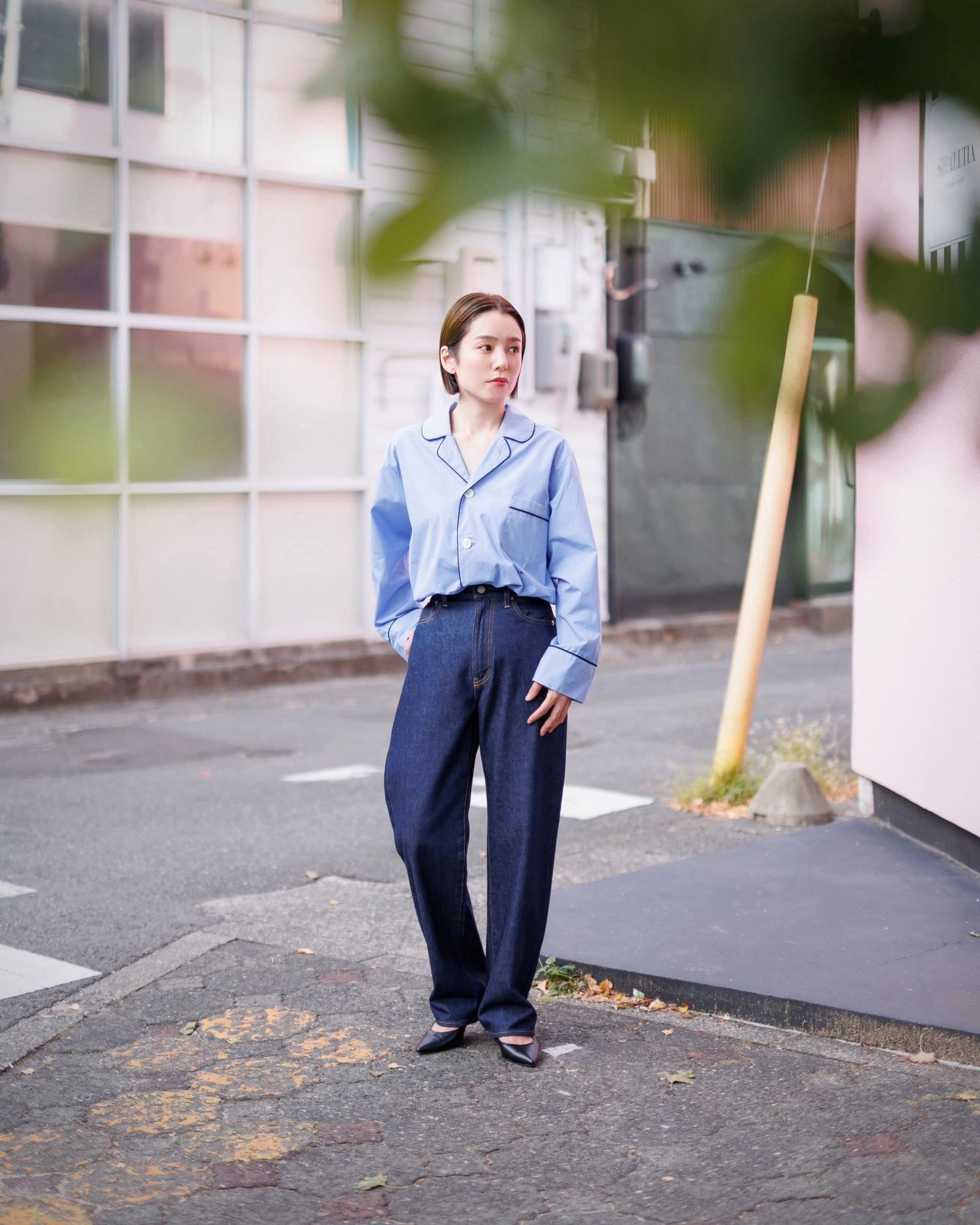 J.B. ATTIRE  Saint-Tropez pajama shirt style 2024.09.26