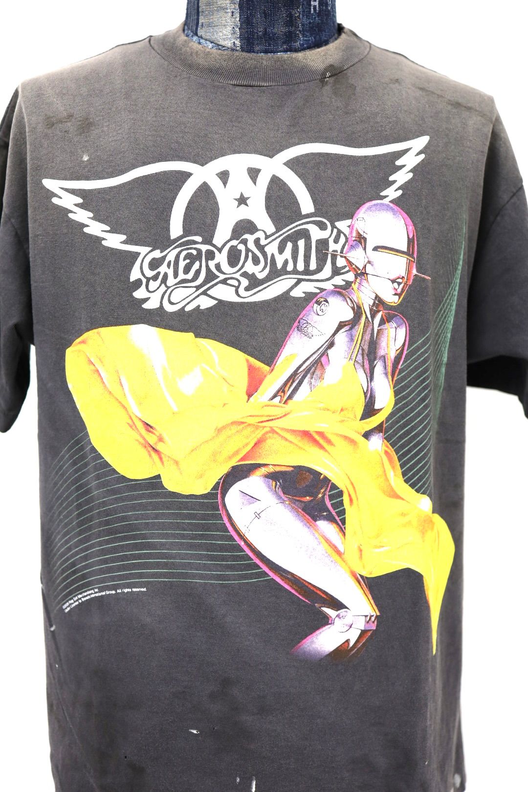 セントマイケル 26SS AEROSMITH AS_SS T-SHIRT(SM-MK8-0000-C25)BLACK☆4月29日(水)新作発売！