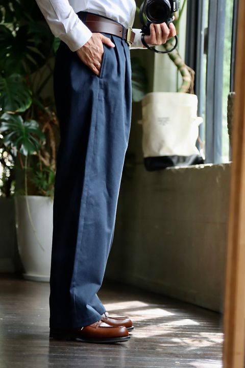 アプレッセ22FW Chino Trousersスタイル