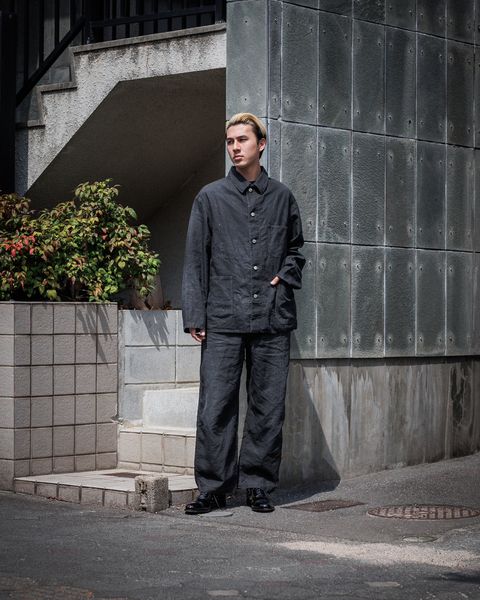 アプレッセ Vintage Black Linen Coverall セットアップスタイル 4月5日(土)新作発売！