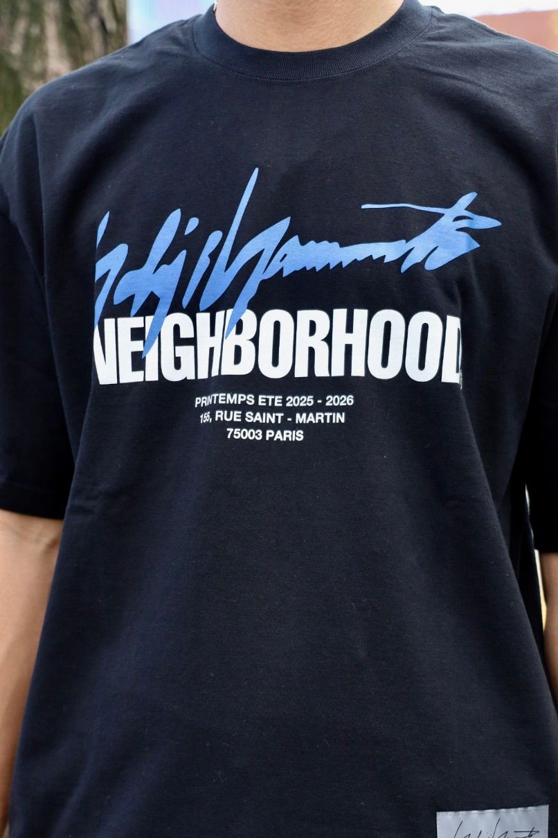 Yohji Yamamoto × NEIGHBORHOOD TEE SS-2 新作発売！