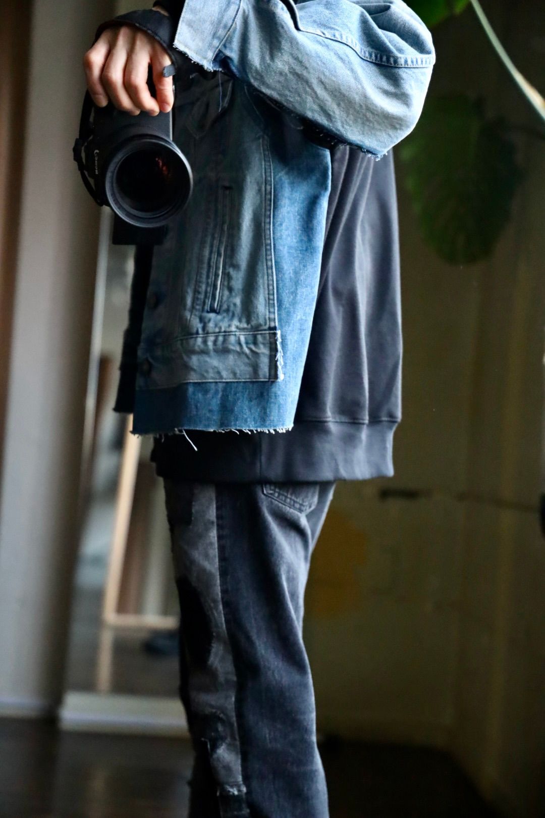 JUNYA WATANABE MAN Levi's Wネームデニムジャケットスタイル