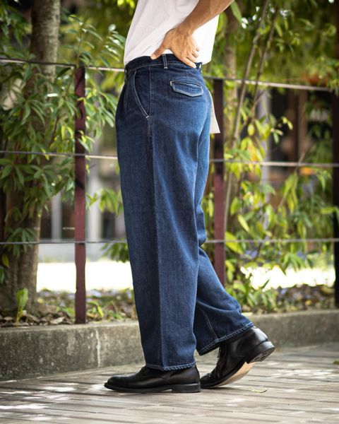 Graphpaper Selvage Denim Two Tuck Pants 7月25日(土)新作発売！