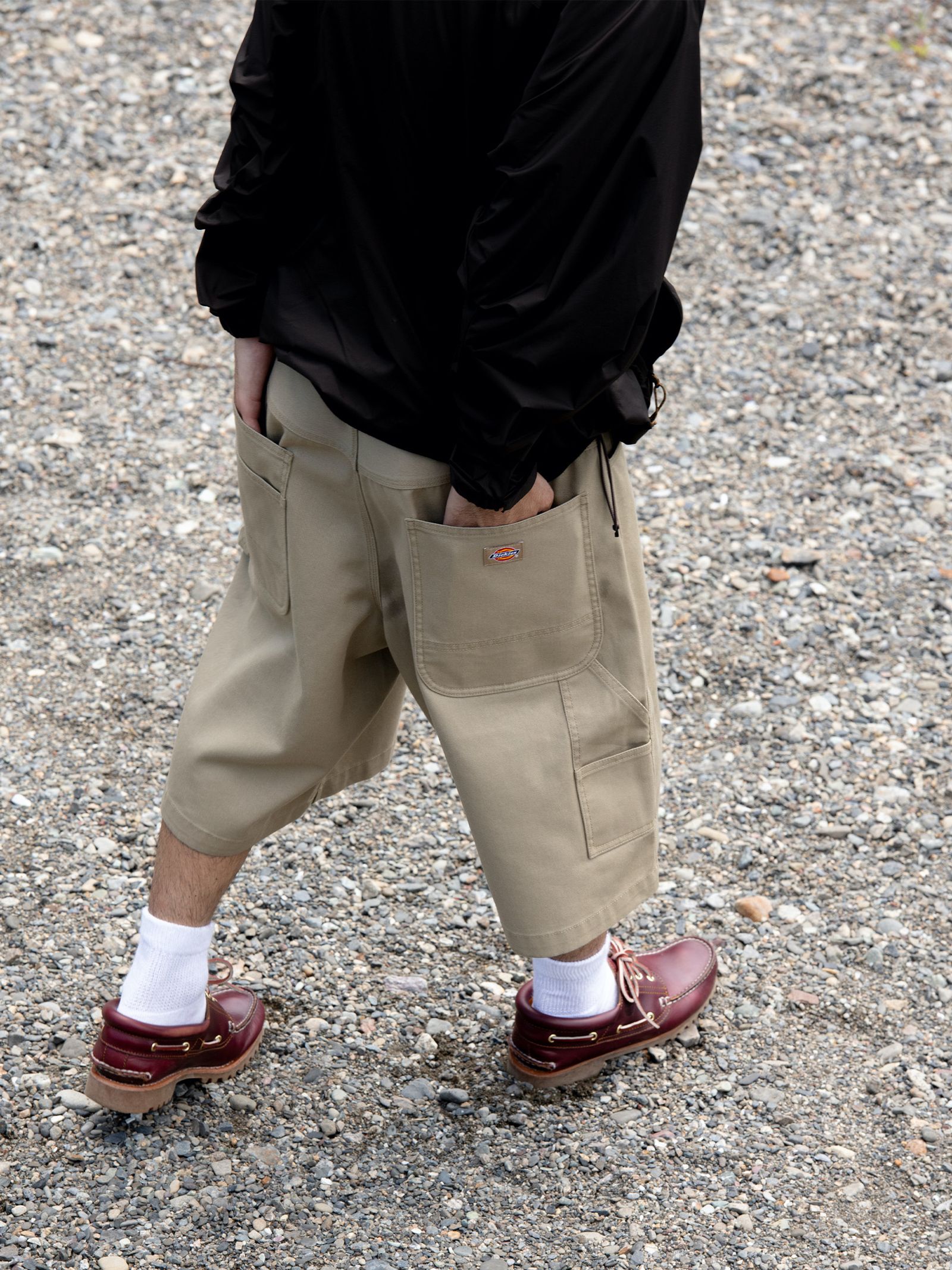 セダンオールパーパス SS25 Dickies® / Carpenter Wide Shorts(SD25S-PT09)Khaki