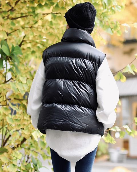 CANADA GOOSE 新作CYPRESS PUFFER VEST BLACK LABEL style.2023.12.6