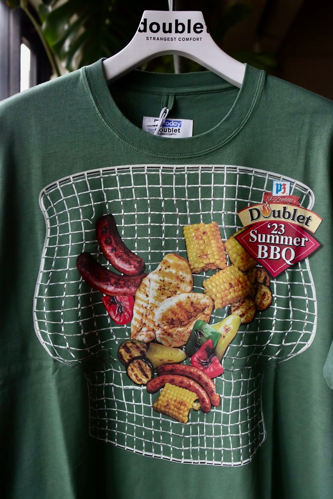 doublet - doublet 23SS ダブレットtシャツ BBQ PRINTED T-SHIRT