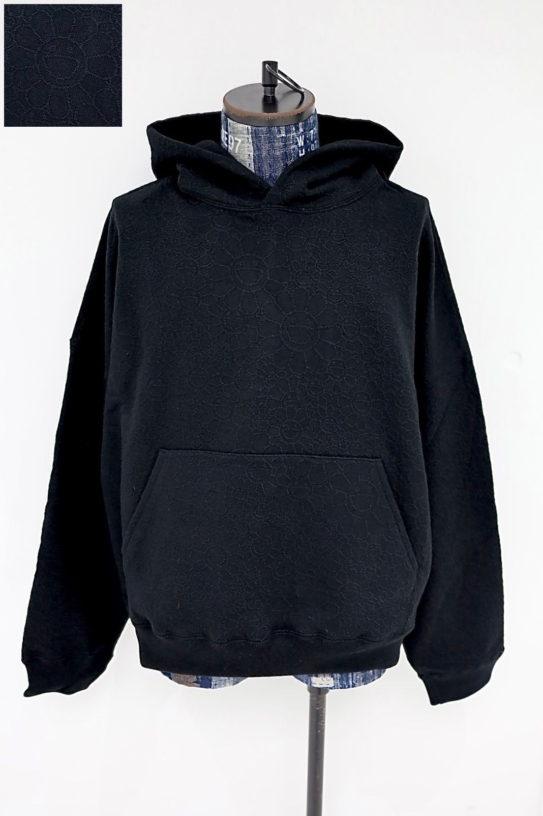モノノケ・メイド フーディー HOODIE _FLOWER(MT-MK8-0000-015)BLACK