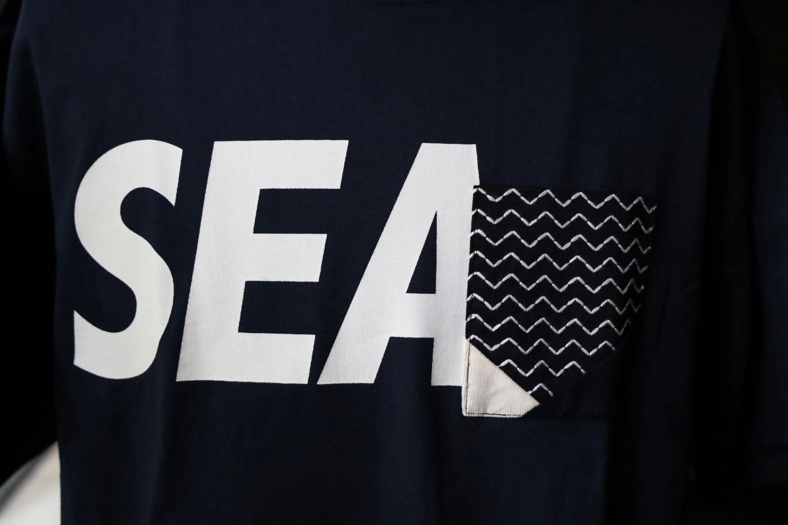 ファンダメンタル Tシャツ FDMTL×WIND AND SEA"ORIGAMI TEE"NAVY☆10月5日(土)発売！