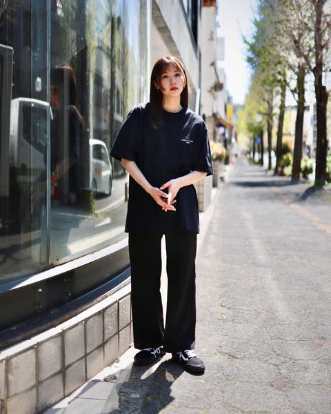 COMME des GARSONS HOMME ロゴTシャツstyle.2023.4.12