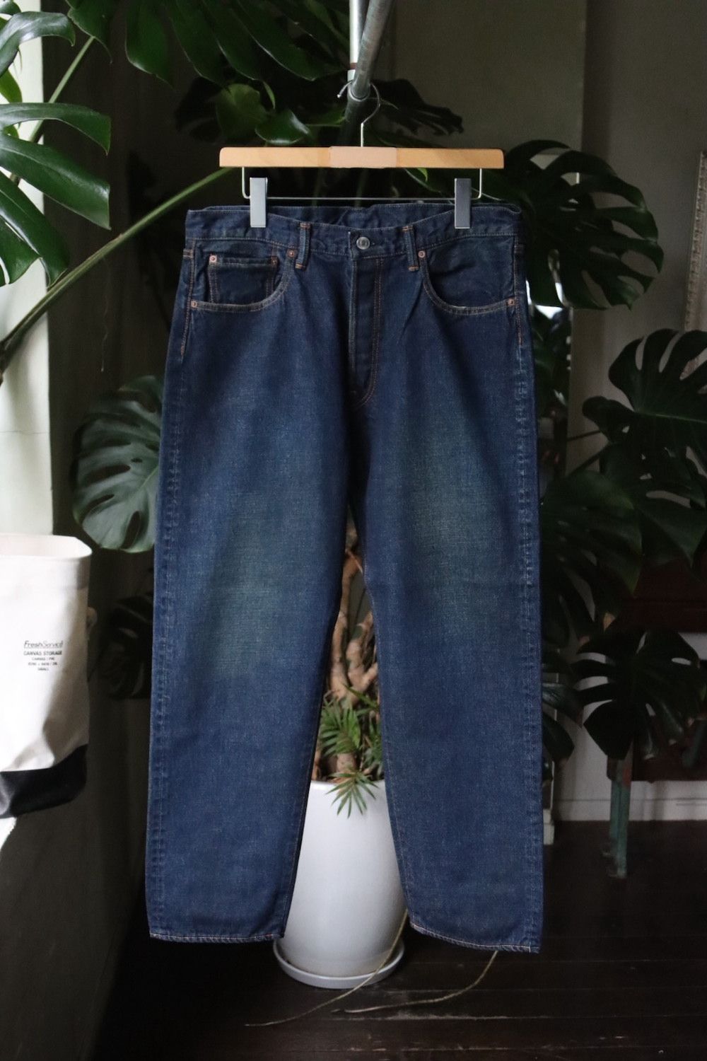 A.PRESSE アプレッセ Washed Denim Pants E - デニム/ジーンズ