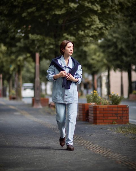 J.B. ATTIRE Paris jean jacket×Paris denim style 2024.07.25