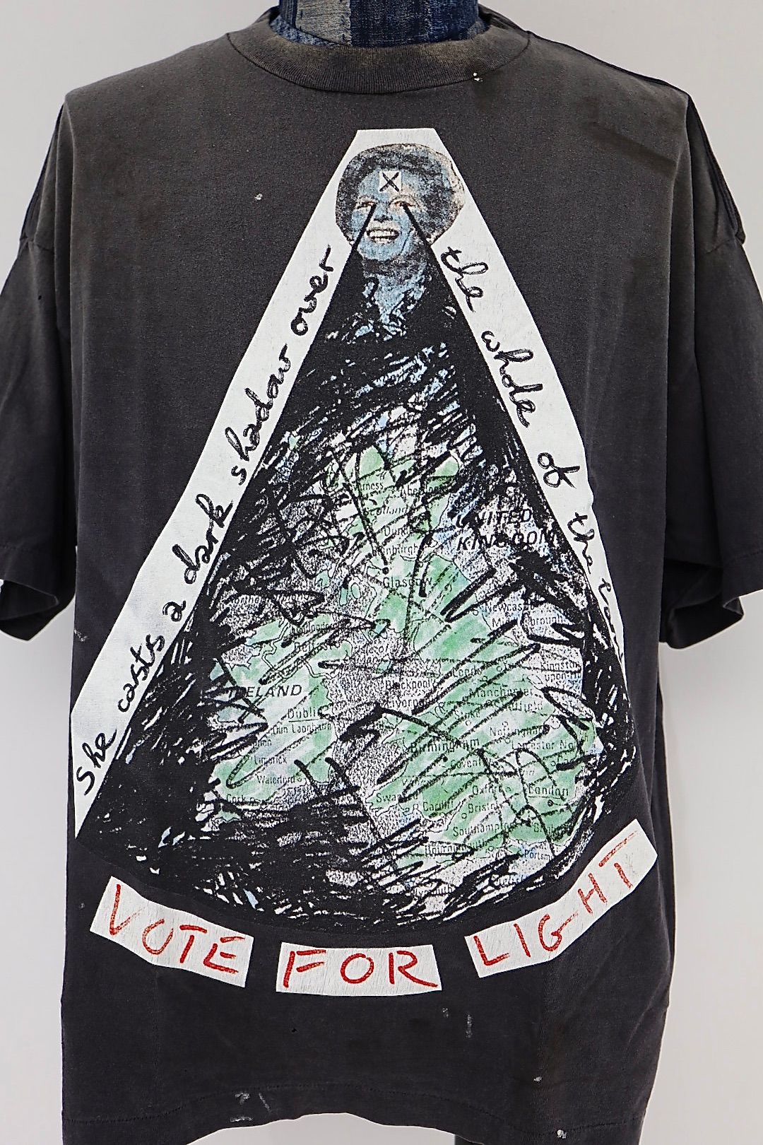 セントマイケル 26SS JR_SS T-SHIRT/VOTE F LIGHT(SM-MK8-0000-C01)BLACK☆3月20日(金)発売！