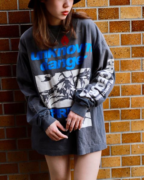 ©SAINT M×××××× セントマイケル23SS LS TEE UNKNOWNスタイル