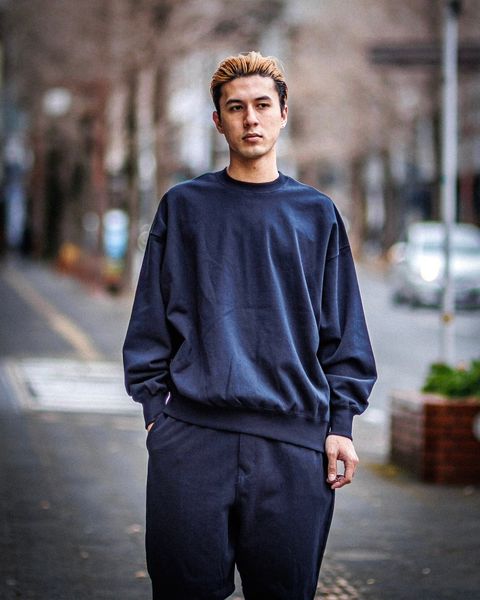 フレッシュサービス LIGHT OZ CREW NECK SWEAT (FSC251-70160B)NAVY☆1月11日(土)発売！