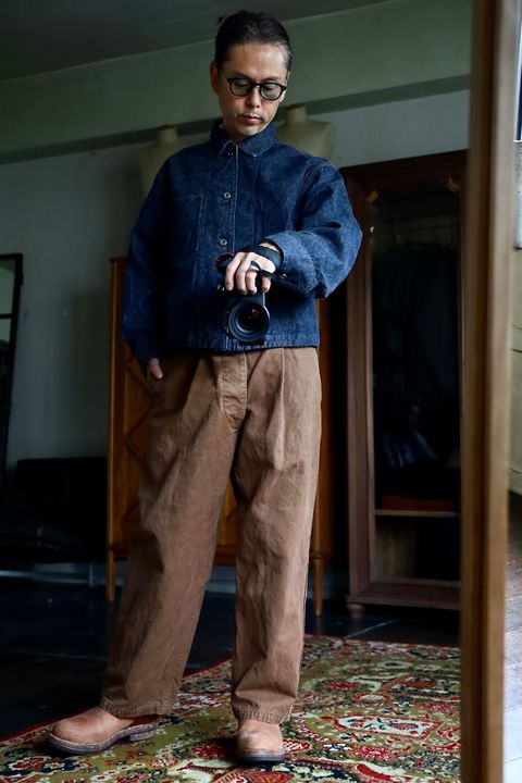 Gurank Railway pants (2554)CAMELスタイル.2025.10.13.