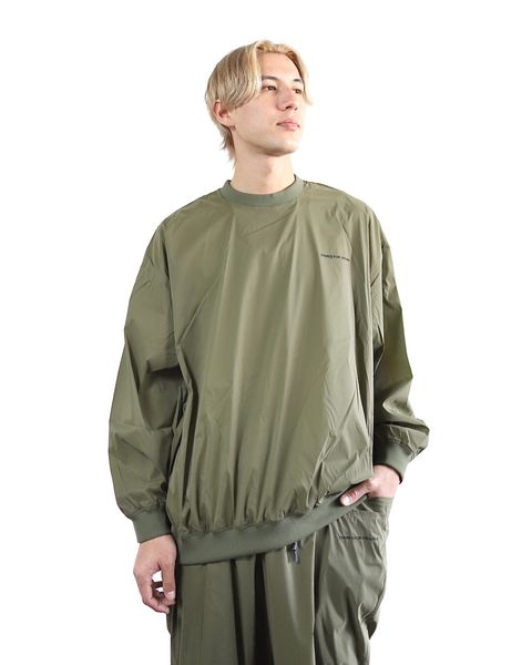 S.F.C-Stripes For Creative- 24SS NYLON CREW＆WIDE TAPERED EASY PANTS style 2024.3.16