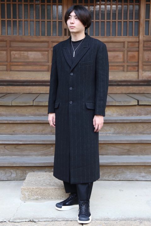 Yohji Yamamoto pour Homme 2020AW W-内田すずめ漢字1216ジャケット(HR-J26-849) style.2020.9.11.