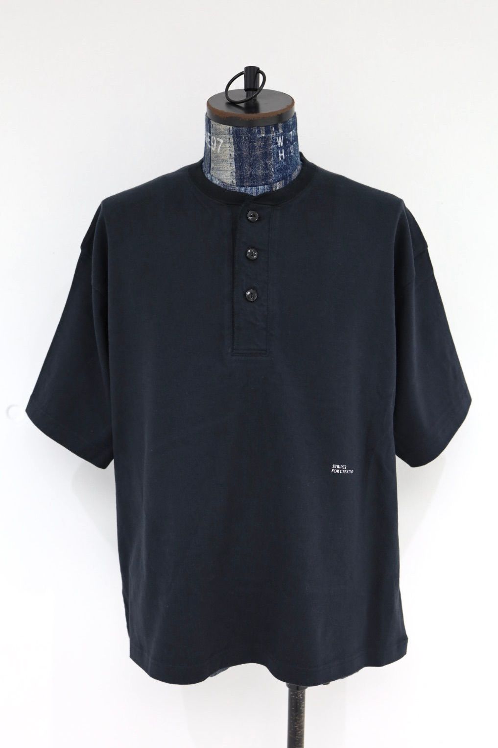 S.F.C 26SS エスエフシー HENRY NECK SS TEE(SFCSS26CS14)Black