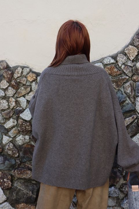 SEEALL 22AW ESSENTIAL HIGHNECK SWEATER style.2022.10.20