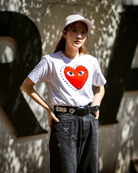 PLAY COMME des GARCONS 新作RED HEART STUDS Tシャツ style.2026.3.28