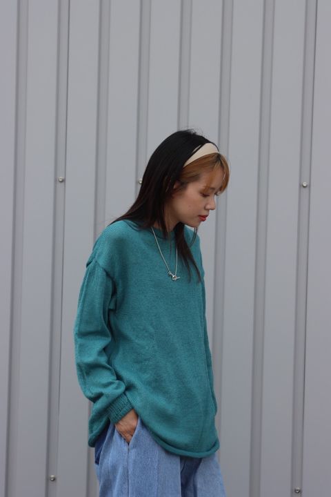 SEEALL 22AW ESSENTIAL CREWNECK SWEATER style.2022.9.10