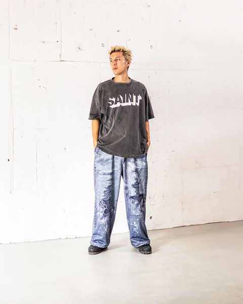 SAINT Mxxxxxx SAINT SS TEE(BLACK)☆7月19日(土)新作発売！