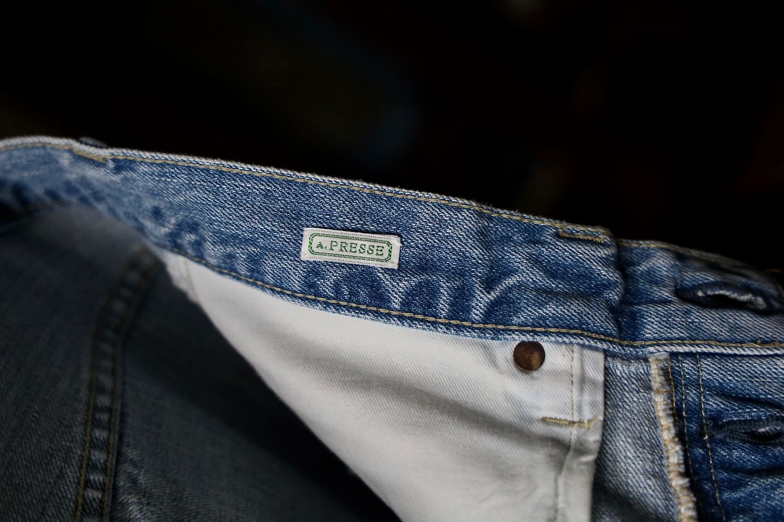 Washed Denim Pants(AP-4006)INDIGO☆7月27日(土)発売！