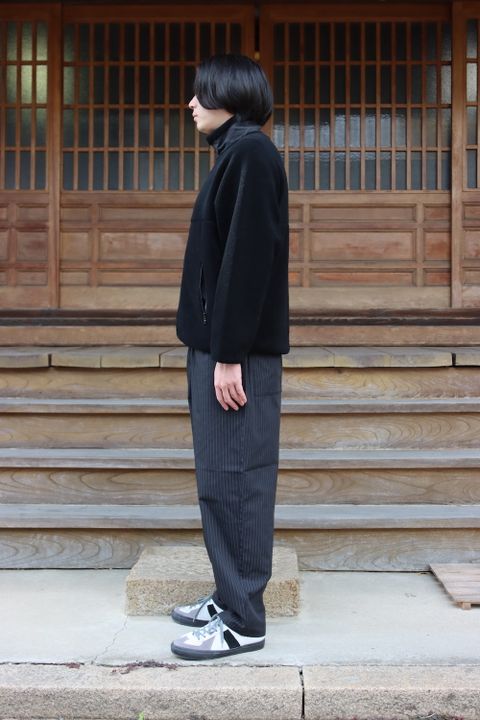 Graphpaper Wool Boa Zip-Up Blouson(GU213-70206B) style.2021.11.21