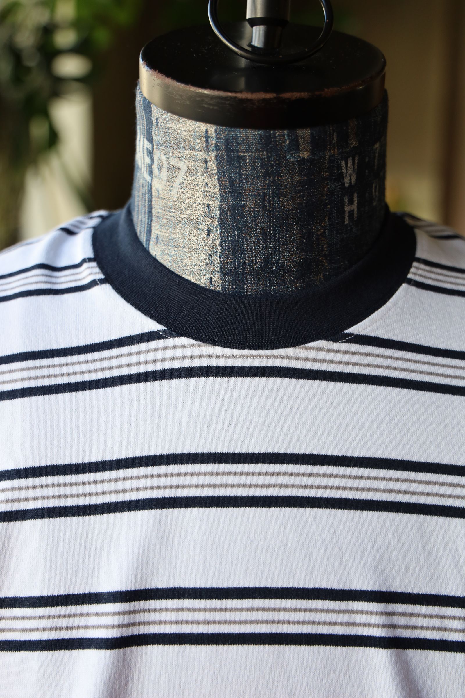 フレッシュサービス MULTI BORDER S/S TEE(FSC251-70121)WHITE