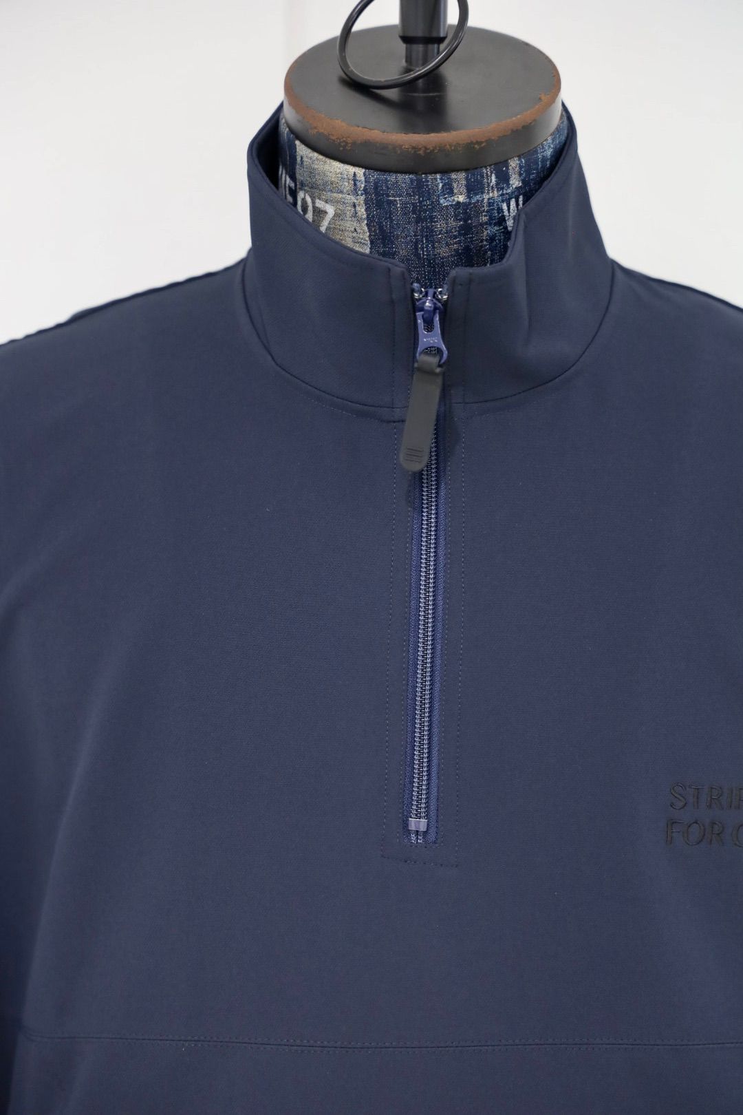 S.F.C 25FW エスエフシー HALF ZIP JACKET (SFCFW25J08)Navy