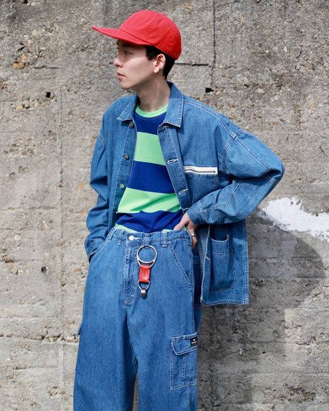 TapWater タップウォーター23SS Wrangler Denimセットアップスタイル