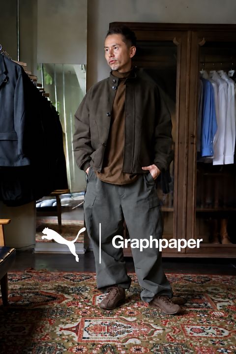 PUMA for Graphpaper H-STREETスタイル