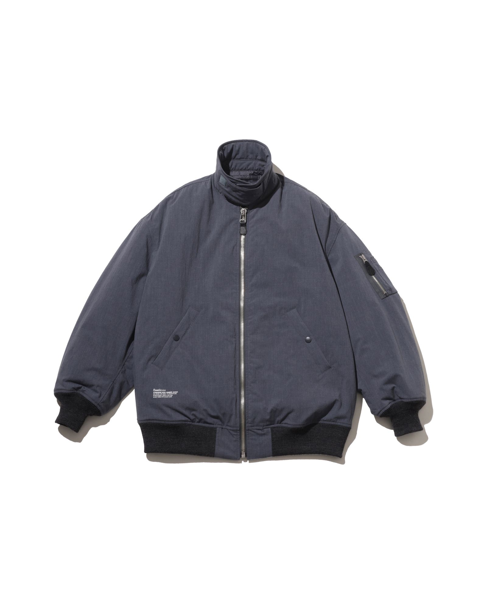 フレッシュサービス 26AW TACTICAL WOOL BOMBER JACKET(FSC263-30024)GRAY☆9月26日(土)新作発売！