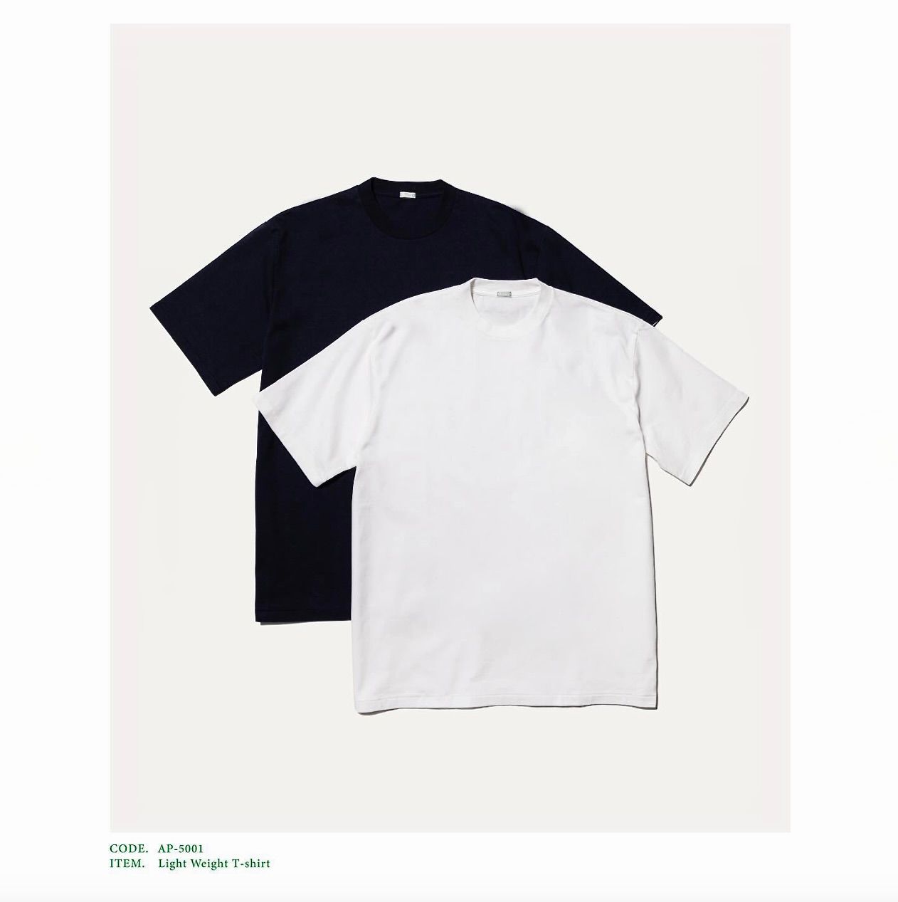 A.PRESSE - アプレッセ24SS Tシャツ Light Weight T-shirt(AP-5001)NAVY☆5月3日(金)12:00発売！  | mark