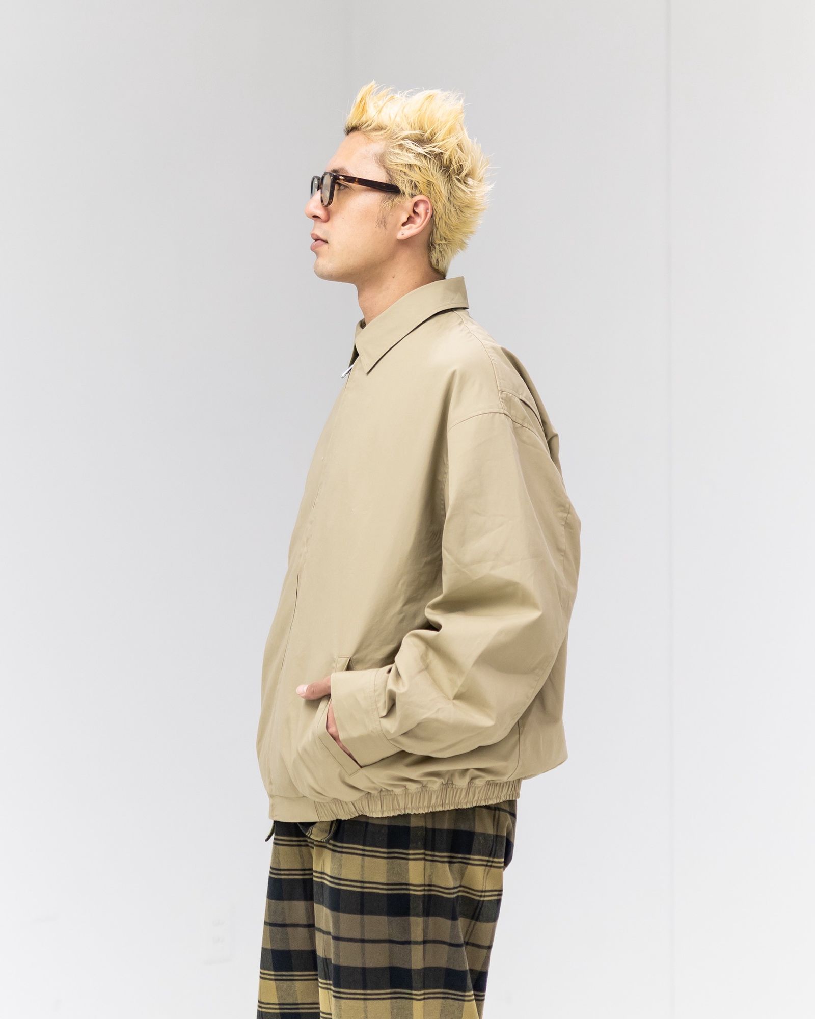 FreshService  POWDER COTTON SWING TOP BLOUSON (BEIGE)☆11月15日新作発売！