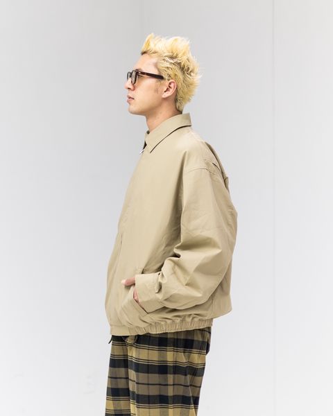 FreshService  POWDER COTTON SWING TOP BLOUSON (BEIGE)☆11月15日新作発売！