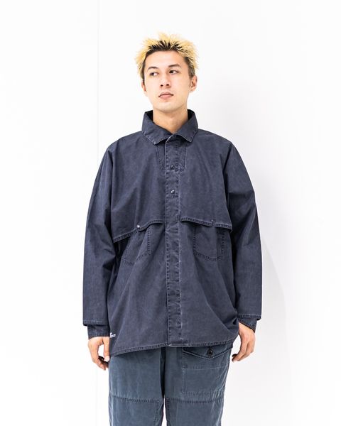 フレッシュサービス DOUBLE SLEEVE SHIRT (FSC253-50141)NAVY★10月11日(土)発売！