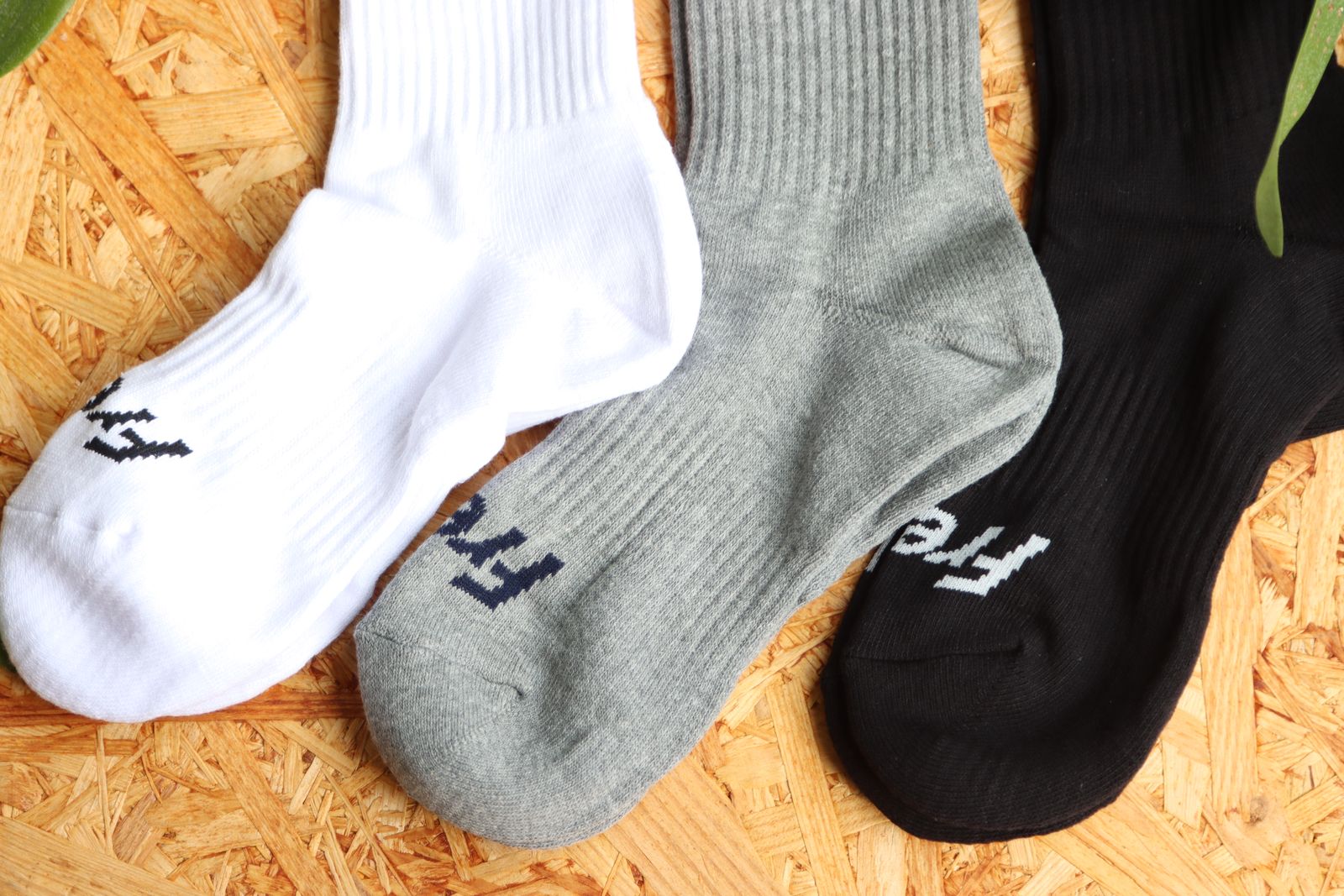 フレッシュサービスソックス SIGNATURE 3-PACK SOCKS (MONOTONE)☆再入荷！