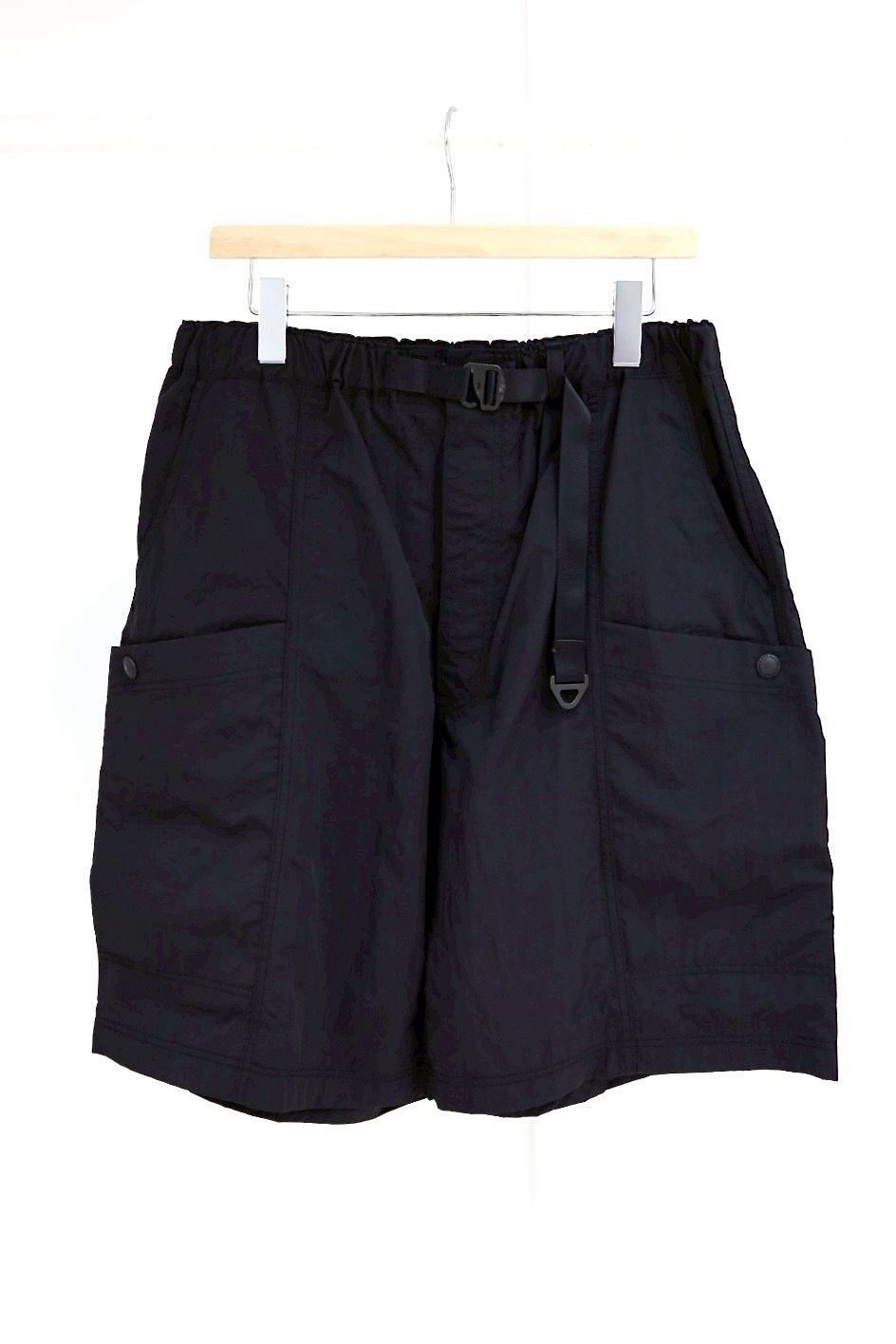 コムデギャルソンオム26SS ナイロンタッサーショーツ(HQ-P034-051)BLACK☆5月1日(金)発売！