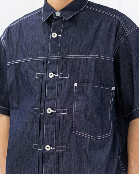 COMME des GARCONS HOMME 綿ライトオンスデニム半袖シャツ 4月3日(金)新作発売！